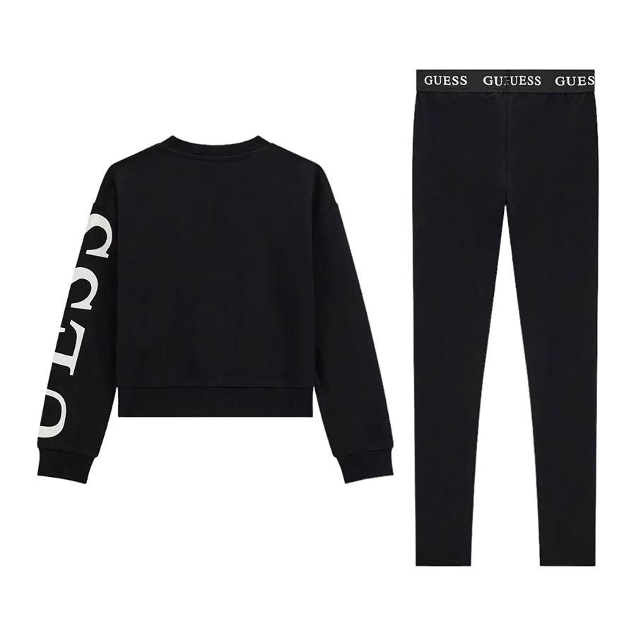 Set Ls Active Top + Leggings Guess Kids | J4YG01/KA6R4JBLK